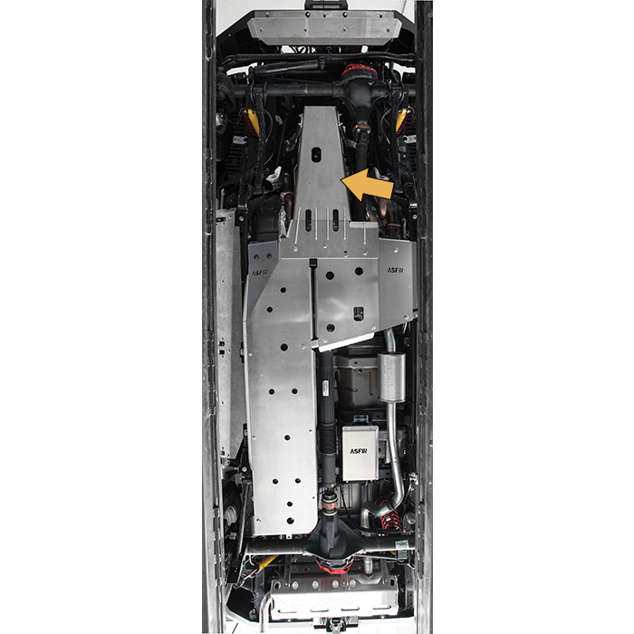 Jeep Wrangler JK Engine & Transmission Skid Plate - for 3.6L Engine