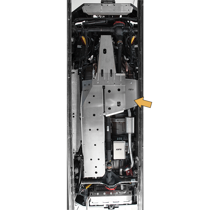 Jeep Wrangler JK Transfer Case Skid Plate - LWB/SWB