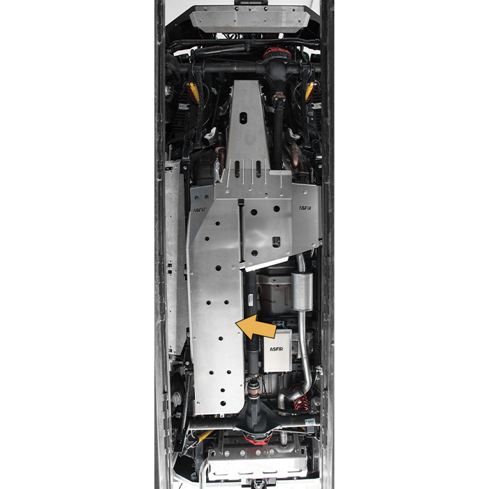 Jeep Wrangler JK Fuel Tank Skid Plate - SWB