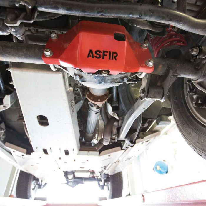 Jeep Wrangler JK - LWB/SWB Front Differential Steel Skid Plate - Dana 44