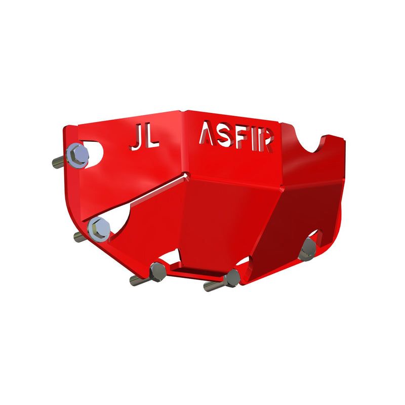 Front/Rear Differential Steel Skid Plate - Dana 44