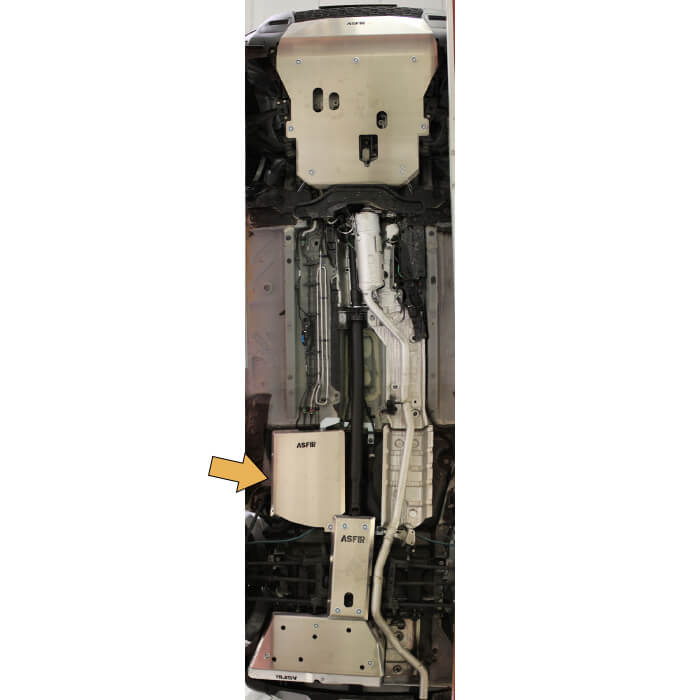 Dacia Duster - Fuel Tank Skid Plate