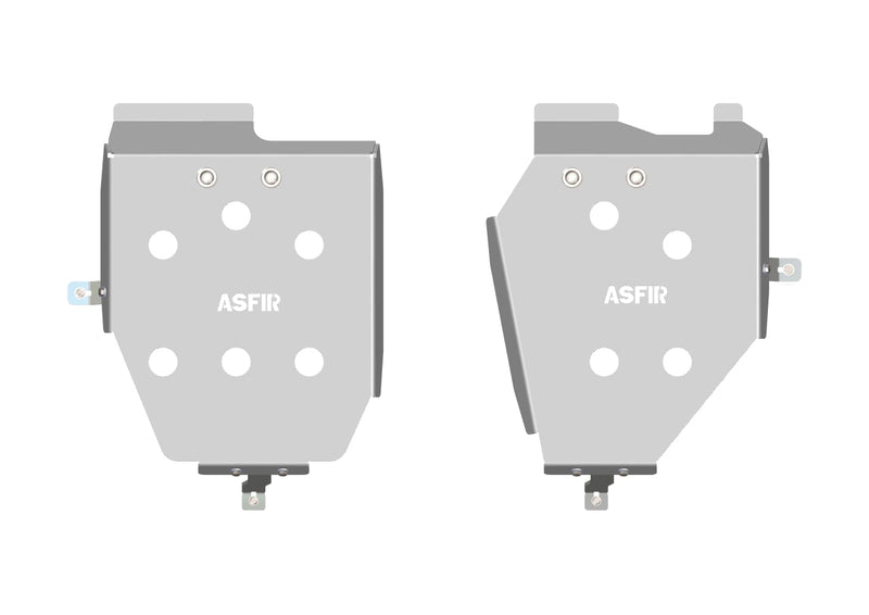 Dacia Duster & Bigster Fuel Tank Skid Plate (2 Pcs)