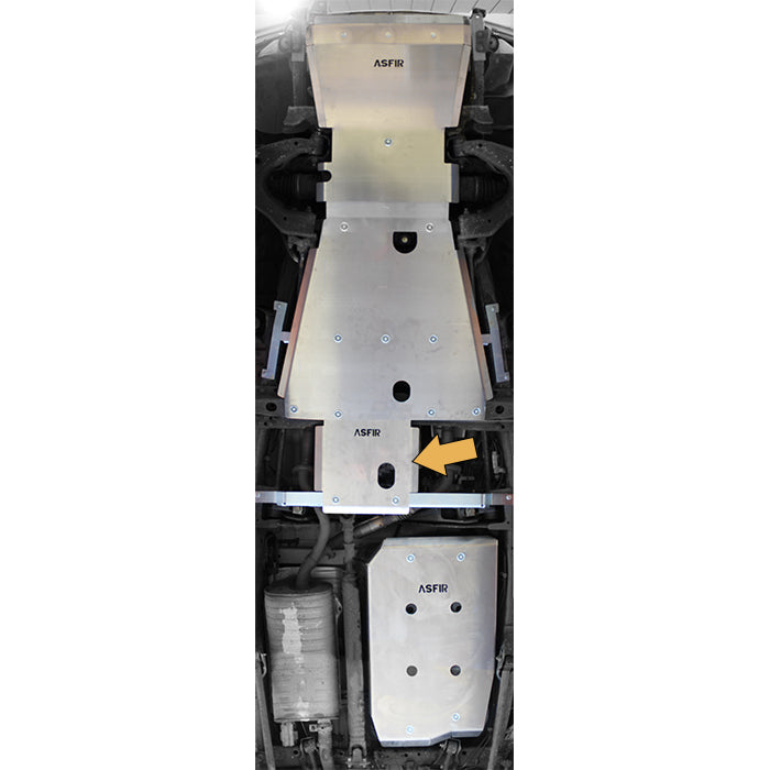 Toyota Land Cruiser 100 / Lexus LX 470 Transfer Case Skid Plate