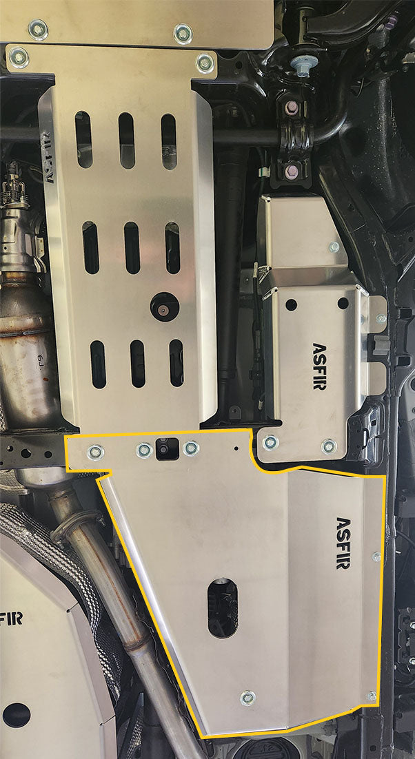 Toyota Land Cruiser Prado 250 Transfer Case Skid Plate - Diesel