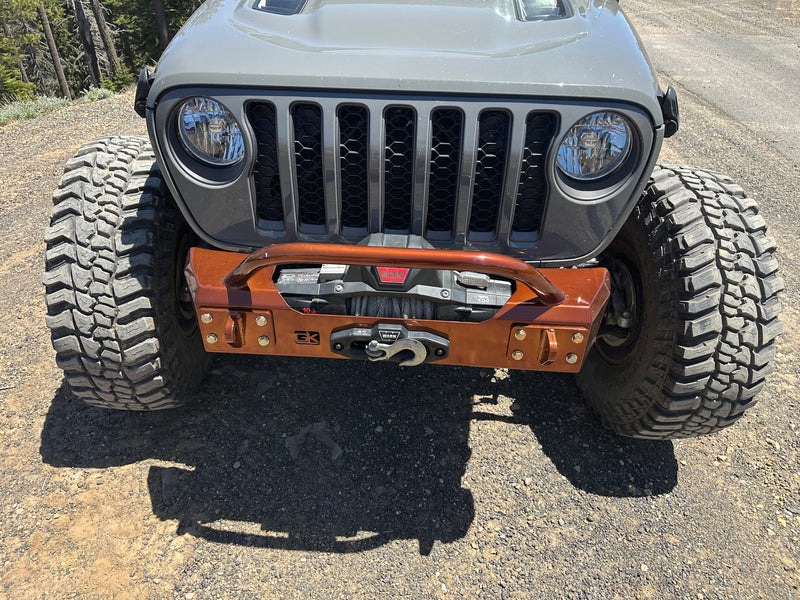 Gauntlet Front Bumper withBull Bar Tube for Jeep JL / JT (2018+)