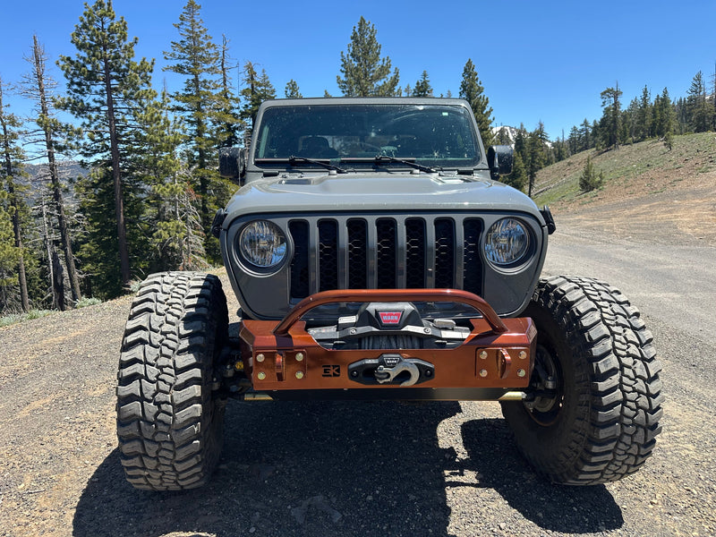 Gauntlet Front Bumper withBull Bar Tube for Jeep JL / JT (2018+)