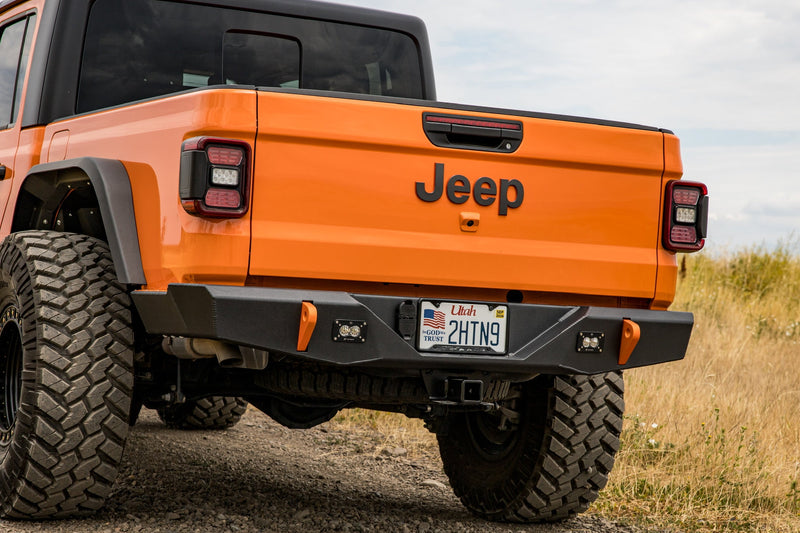 JT Aluminum Rear Bumper — Featherweight Series