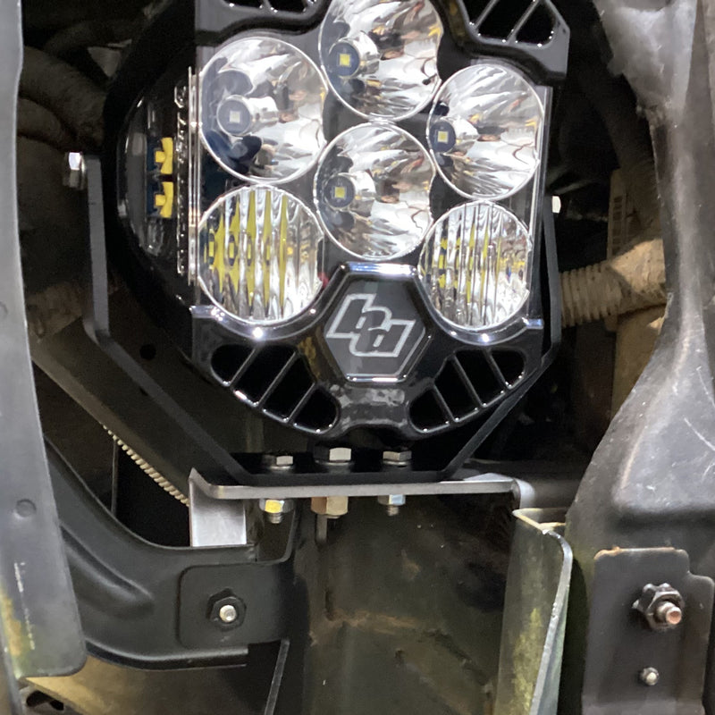 Headlight Bracket Kit for Baja Designs LP6 for Jeep JK