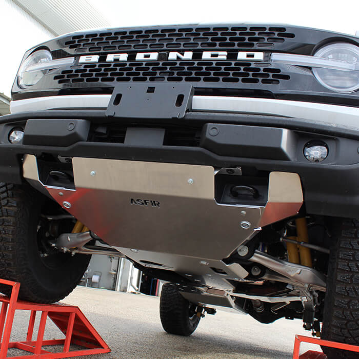 Ford Bronco Front Skid Plate - for OE Plastic Bumper