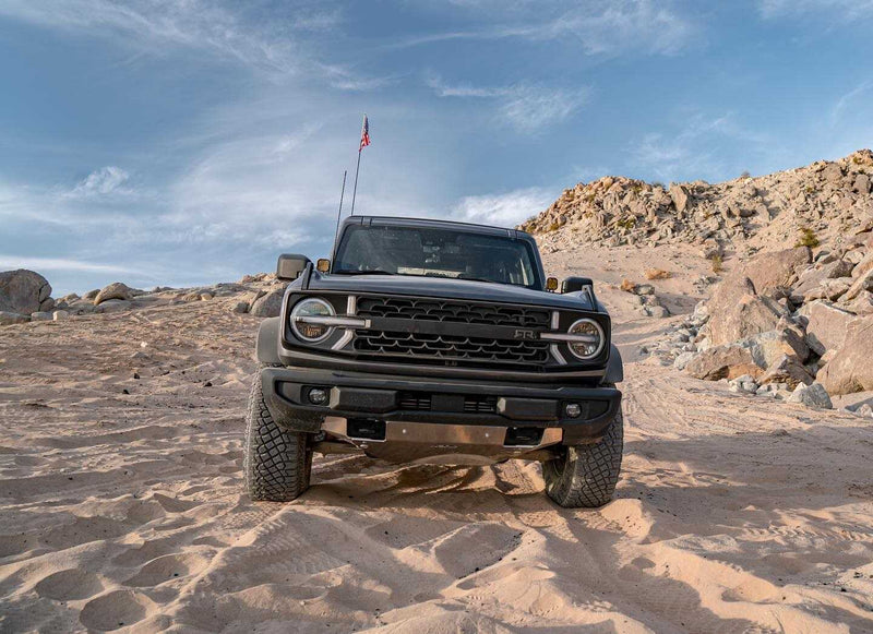 Ford Bronco Front Skid Plate - for OE Plastic Bumper