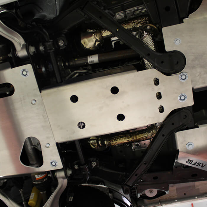 Ford Bronco / Ranger Raptor Transmission Skid Plate - without Sway Bar Disconnect