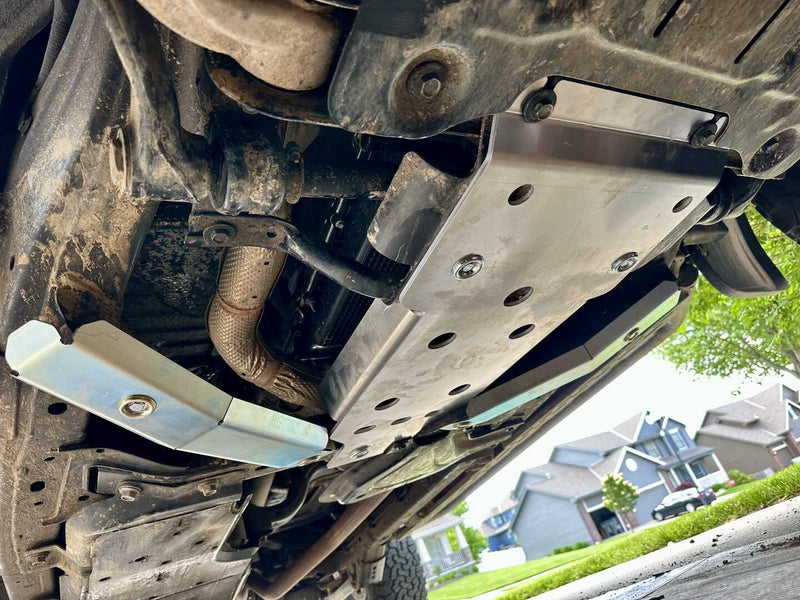 Ford Bronco Transmission Skid Plate - with Stabilizer Bar Disconnect
