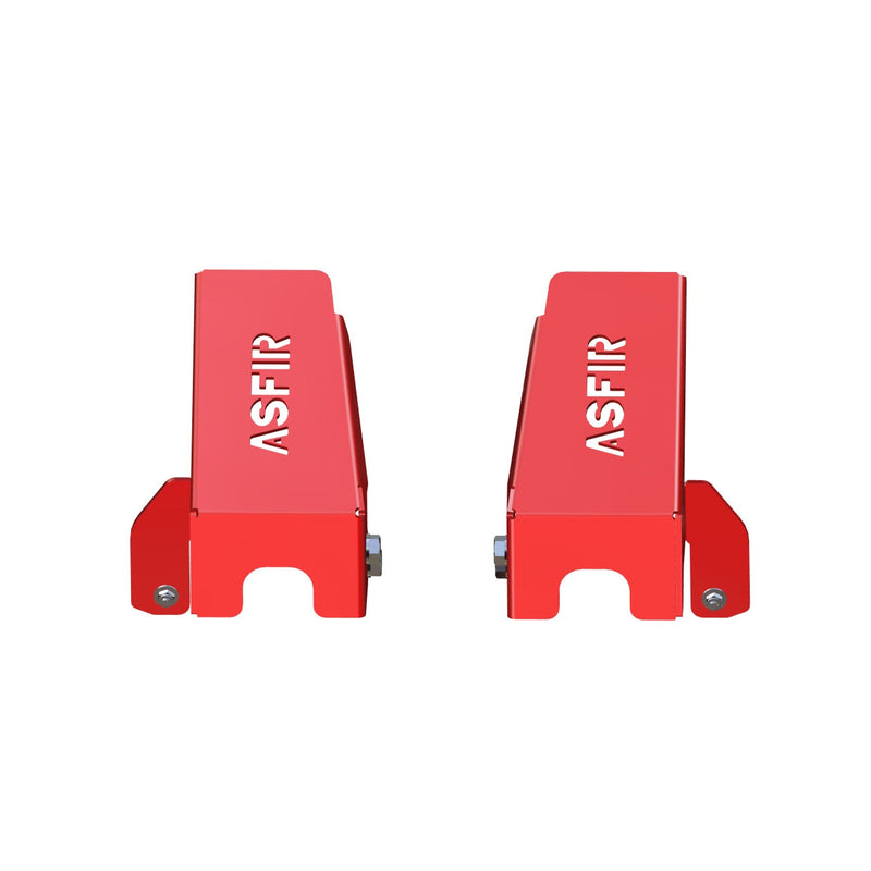 Ford Bronco Rear Shock Protectors (L & R) - Steel