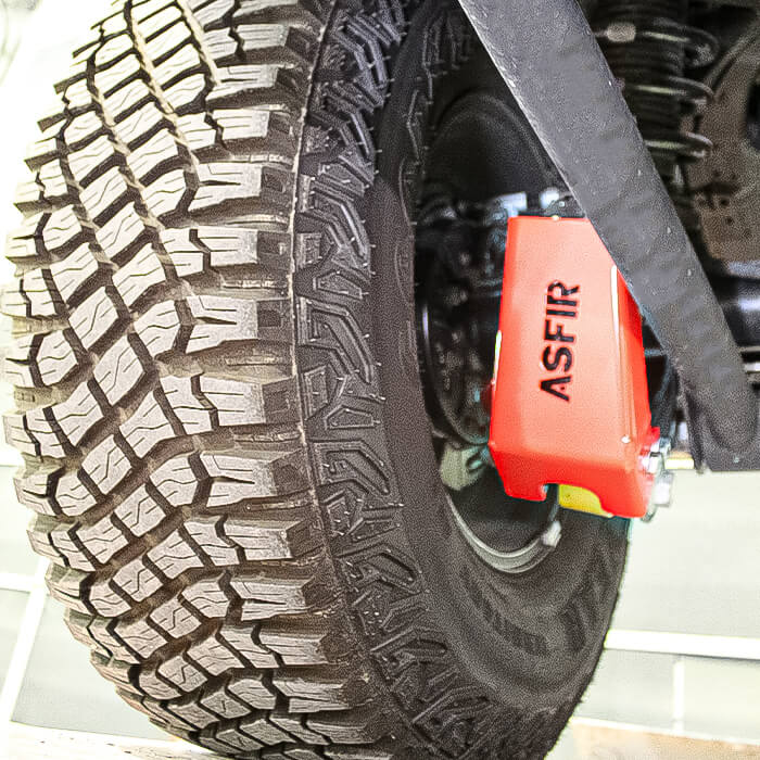 Ford Bronco Rear Shock Protectors (L & R) - Steel