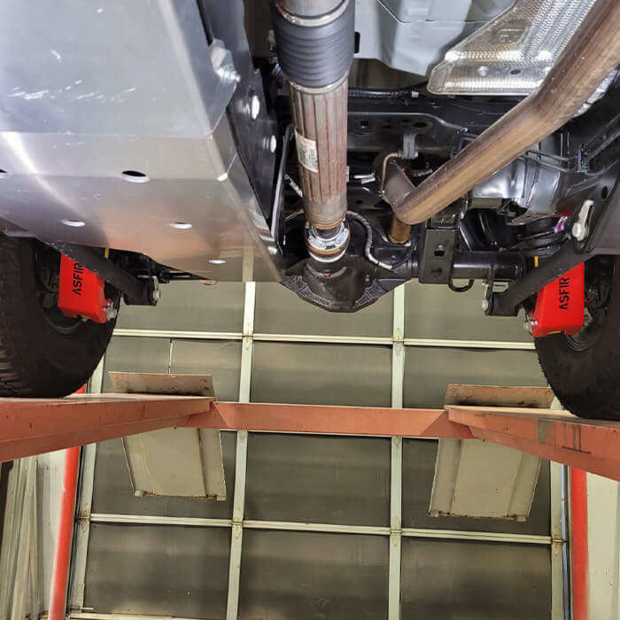 Ford Bronco Rear Shock Protectors (L & R) - Steel