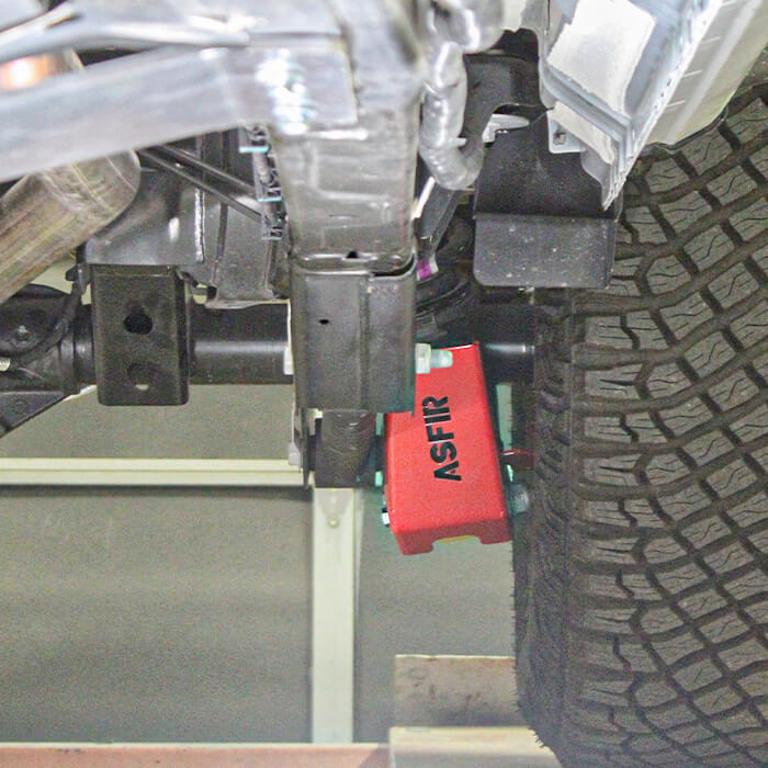 Ford Bronco Rear Shock Protectors (L & R) - Steel