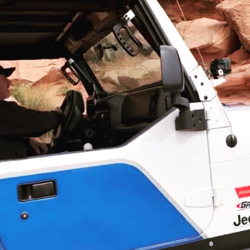 Loop Handle & Mirror Package For Aftermarket Roll Cage and UTV - CMM Offroad