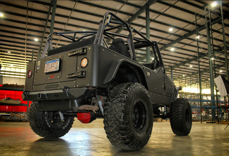 Crusher Rear Fender 4" Flare for Jeep TJ/LJ