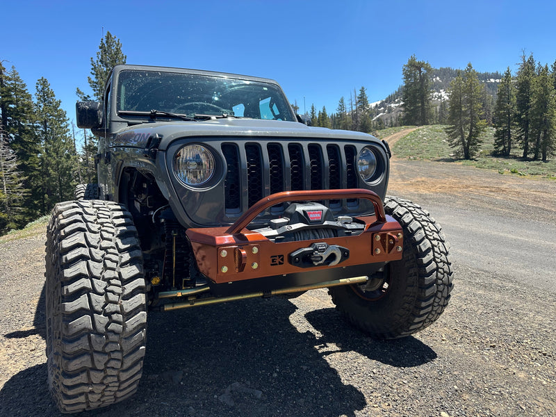 Gauntlet Front Bumper withBull Bar Tube for Jeep JL / JT (2018+)