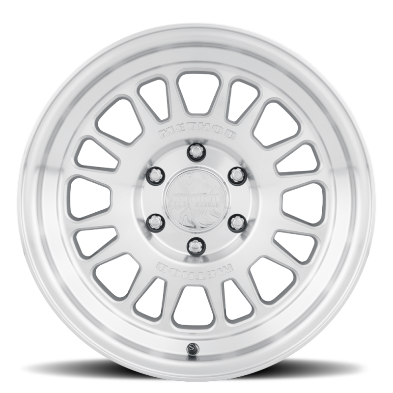 Method MR318 17x8.5 / 6x5.5 BP / 0mm Offset / 106.25mm CB Machined-Clear Coat