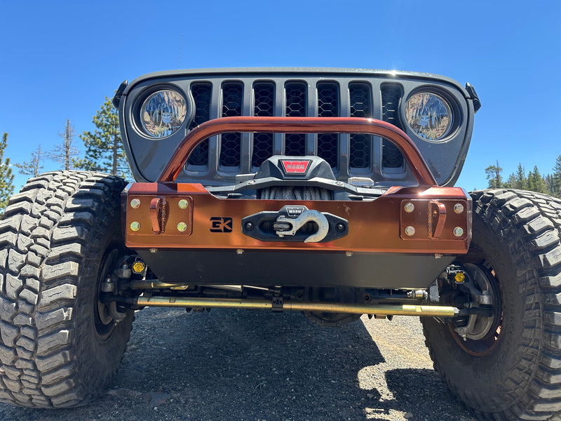 Gauntlet Front Bumper withBull Bar Tube for Jeep JL / JT (2018+)