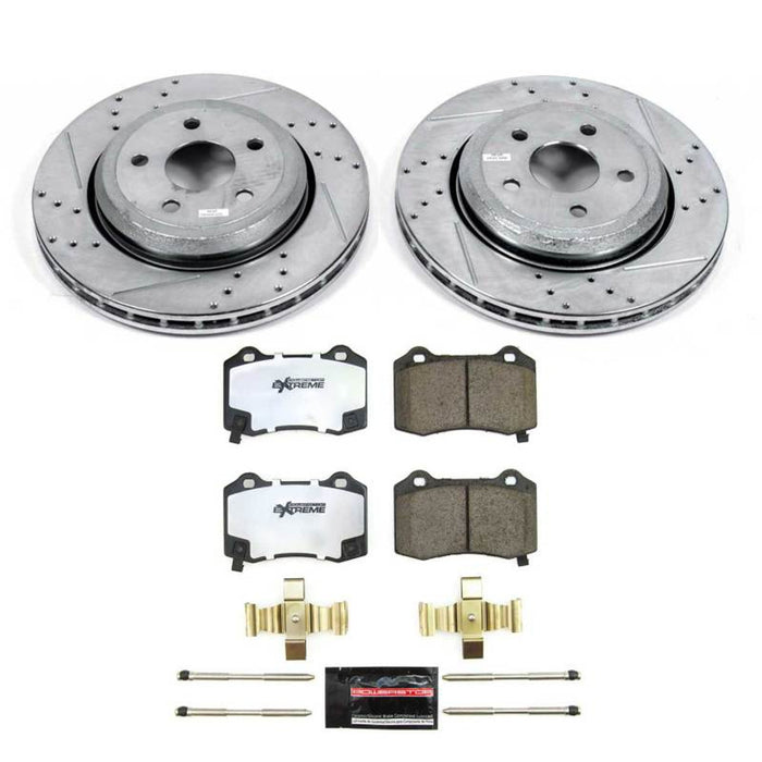 Power Stop 18-20 Jeep Grand Cherokee Front and Rear Z26 Street Brake Kit