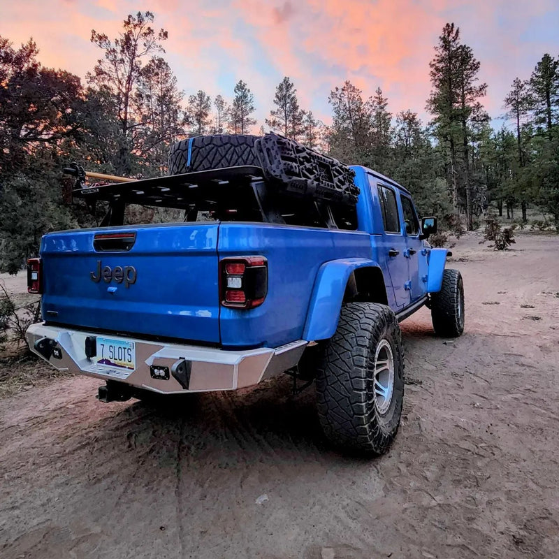 JT Aluminum Rear Bumper — Featherweight Series