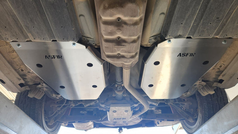 Subaru Crosstrek (XV) / Forester Fuel Tank Skid Plate (2 Pcs)