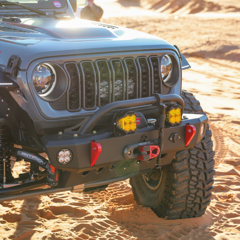 JL/JT Aluminum Adventure Series Front Bumper