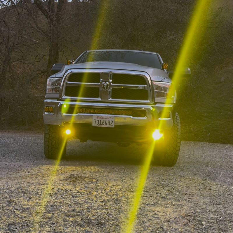 Ram 2500 & 3500 Steerable Knuckle Pod Light Mounts (2014-2018)