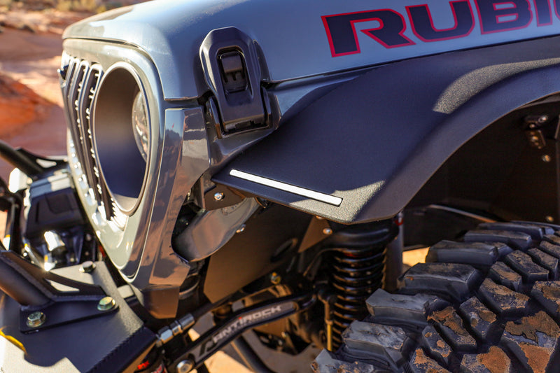 JL/JT Front Aluminum High Line Fender Flares