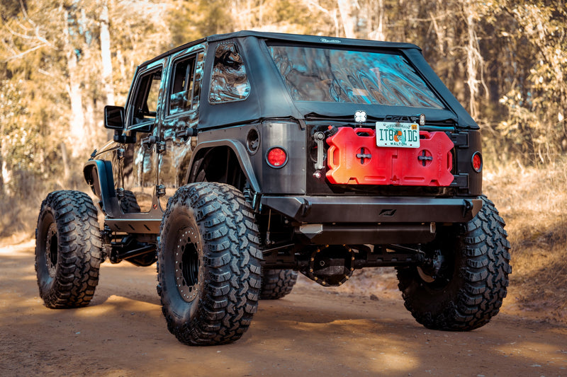 Hatchet Frame Chop Rear Bumper and Cross member for Jeep JK / JKU