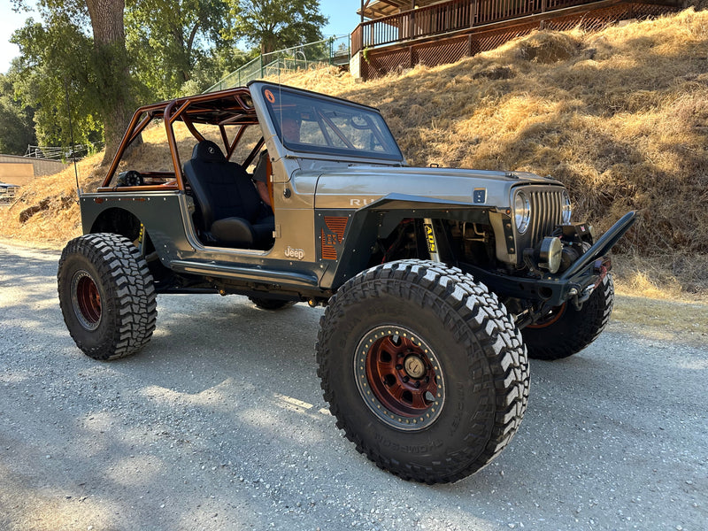Diamond Series High Clearance Front Fenders for Jeep TJ Wrangler