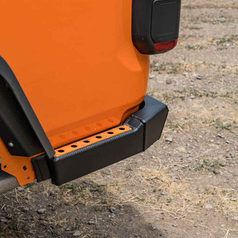 JT Aluminum Rear Bumper — Featherweight Series