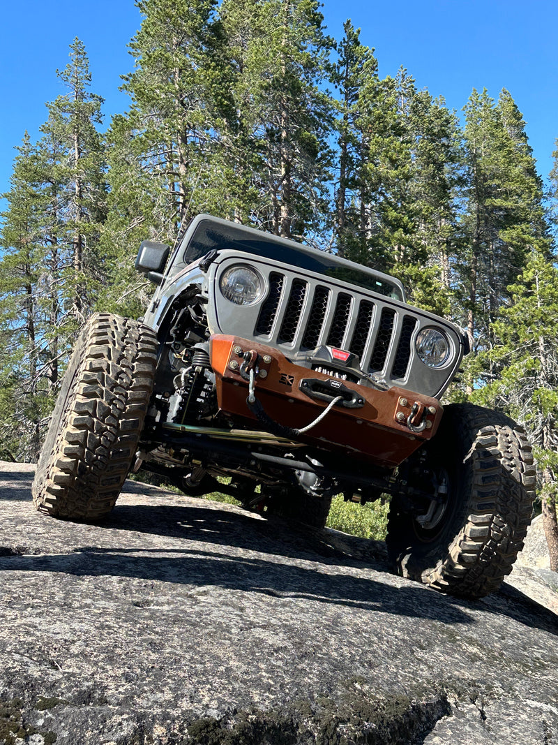 Gauntlet Front Bumper w/Winch Plate for Jeep JL/JT  (2018-2024)