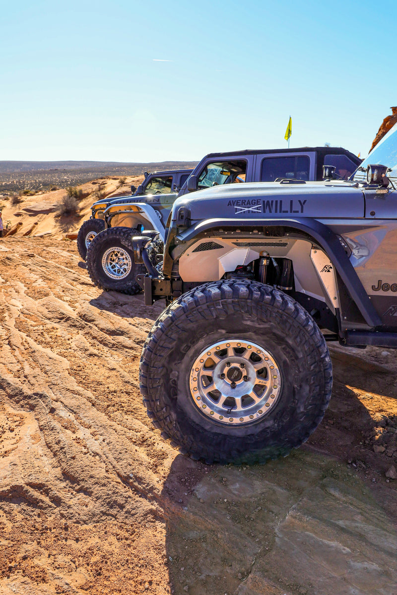 JL/JT Front Aluminum High Line Fender Flares