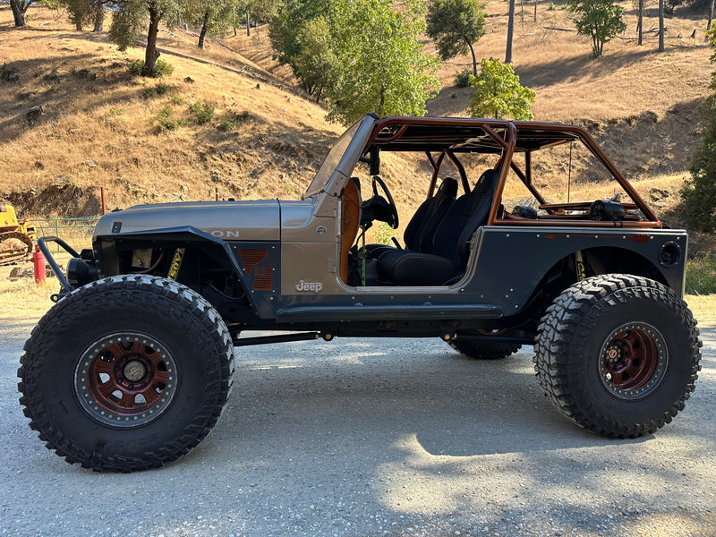 Diamond Series High Clearance Front Fenders for Jeep TJ Wrangler