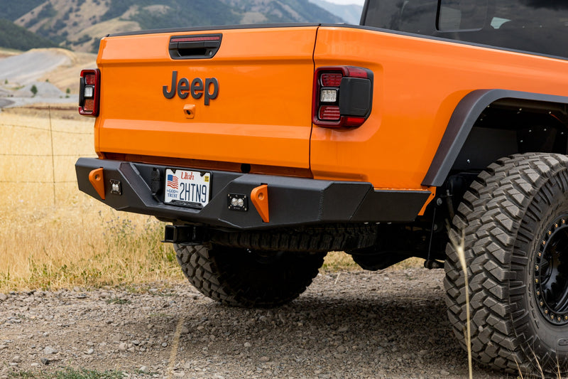 JT Aluminum Rear Bumper — Featherweight Series