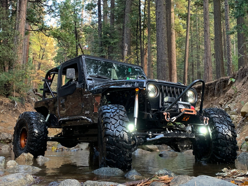 Diamond Series High Clearance Front Fenders for Jeep TJ Wrangler