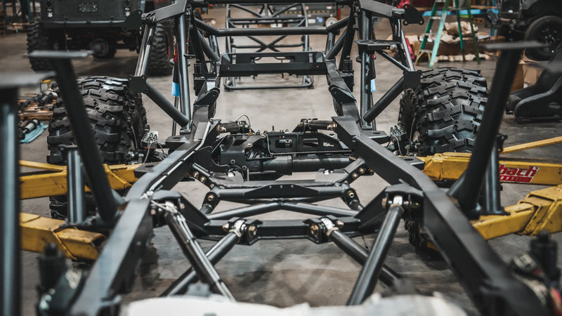 Double Triangulated 4 Link Suspension Mounting System for Jeep YJ/TJ/LJ