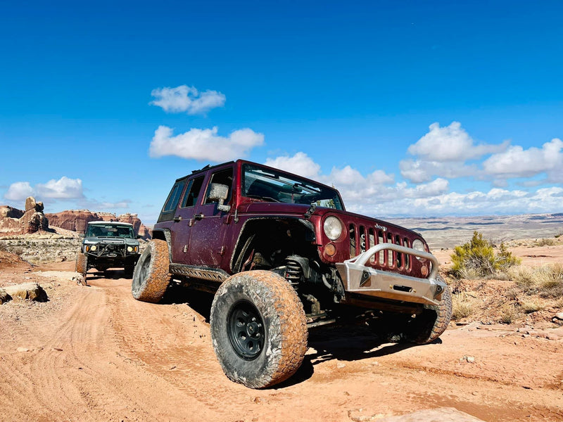 JK Aluminum Front Bumper — Featherweight Series