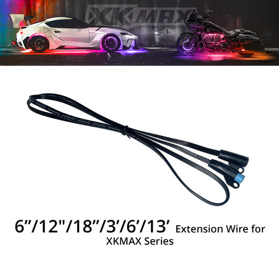 XK Glow XKmax Extension Wire 3ft