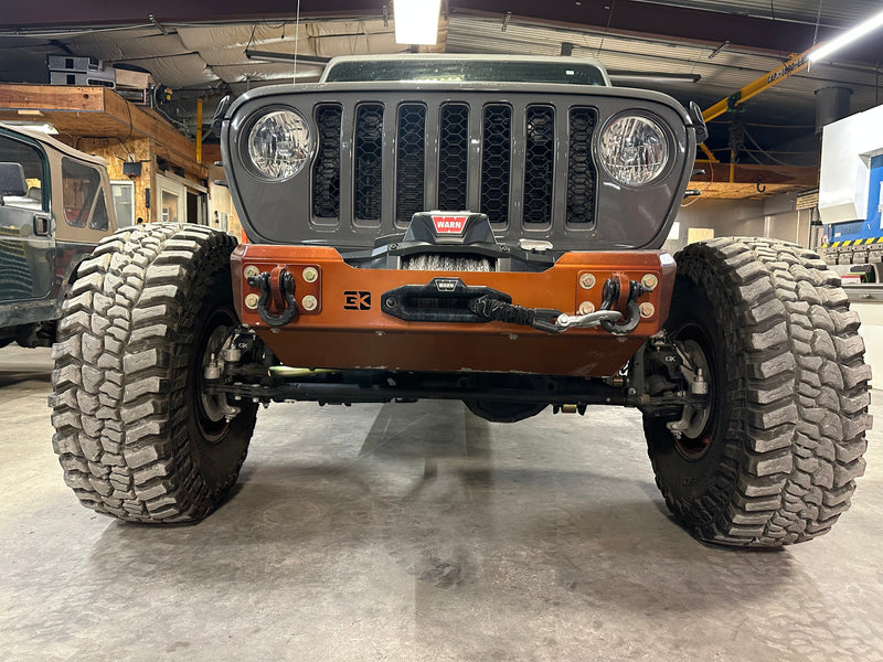 Gauntlet Front Bumper w/Winch Plate for Jeep JL/JT  (2018-2024)