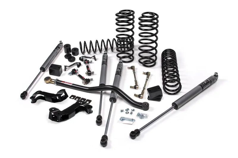 JKS Jeep JL J-Kontrol 3.5in 4Dr w/Fox 2.0 Performance Series Shocks HD Rate Coils