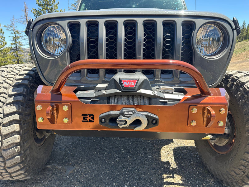 Gauntlet Front Bumper withBull Bar Tube for Jeep JL / JT (2018+)