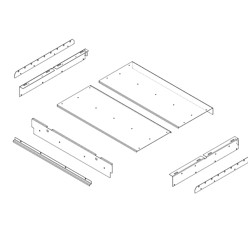 Grenadier Slide Floor Drawer Top (Part B)