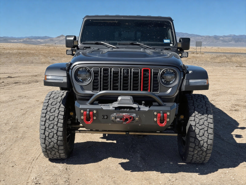 Gauntlet Front Bumper withBull Bar Tube for Jeep JL / JT (2018+)