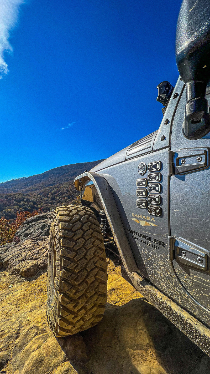Hatchet Highline Front Fenders for Jeep JK/JKU - Aluminum