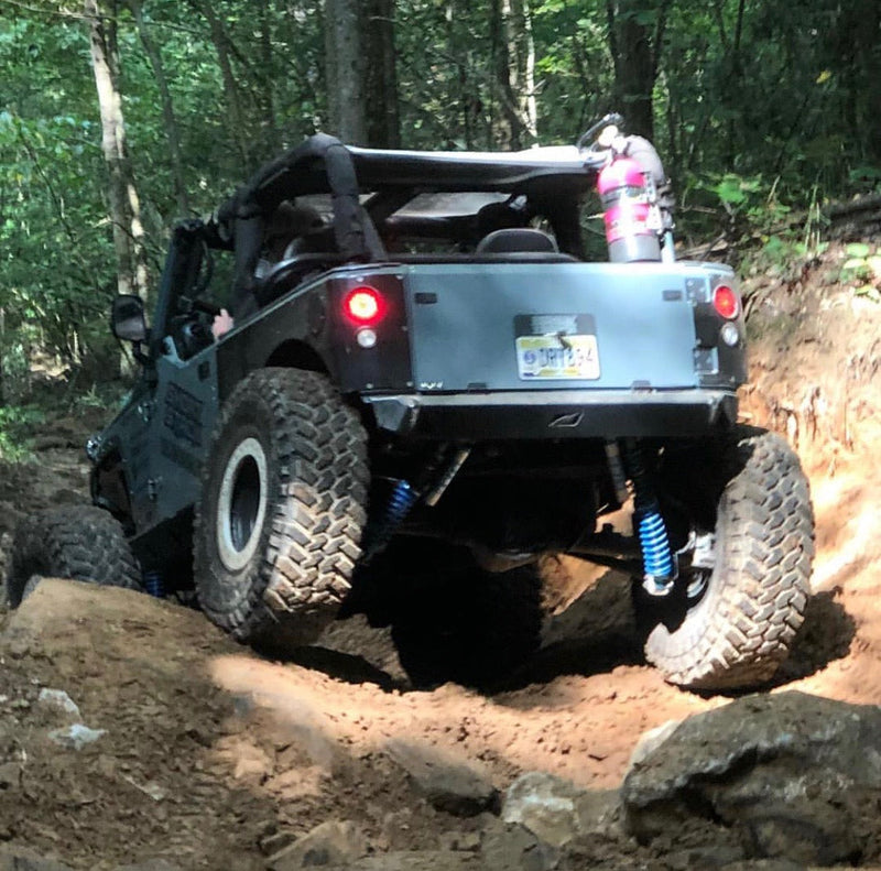 Hatchet Frame Chop Rear Bumper and Cross member for Jeep JK / JKU